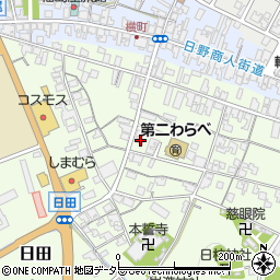 滋賀県蒲生郡日野町大窪907周辺の地図