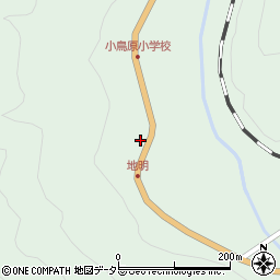 広島県庄原市西城町小鳥原487周辺の地図