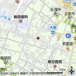 滋賀県蒲生郡日野町大窪795周辺の地図