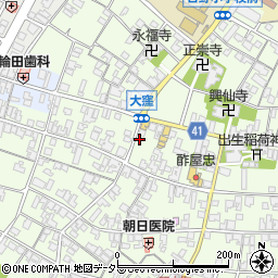 滋賀県蒲生郡日野町大窪559周辺の地図