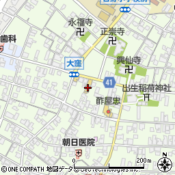 滋賀県蒲生郡日野町大窪568周辺の地図