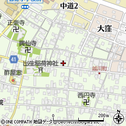 滋賀県蒲生郡日野町大窪605周辺の地図