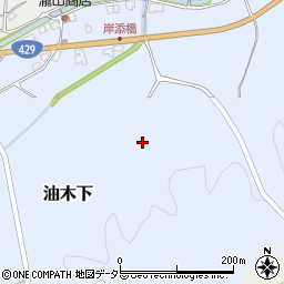岡山県津山市油木下188周辺の地図