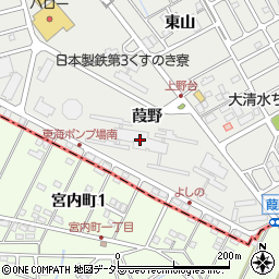 日本製鉄くすのき寮周辺の地図