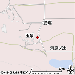 京都府亀岡市稗田野町佐伯玉泉34周辺の地図