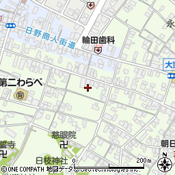 滋賀県蒲生郡日野町大窪814周辺の地図