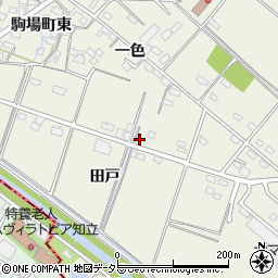 愛知県豊田市駒場町東192周辺の地図