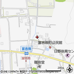 兵庫県西脇市富吉南町周辺の地図