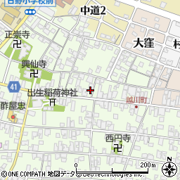 滋賀県蒲生郡日野町大窪607周辺の地図