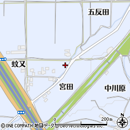 京都府亀岡市余部町蚊又96-2周辺の地図