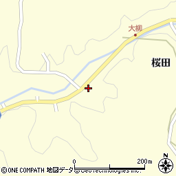 愛知県岡崎市大柳町大貝度周辺の地図