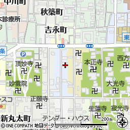 京都府京都市左京区新東洞院町260周辺の地図