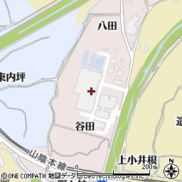 京都府亀岡市三宅町八田周辺の地図