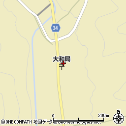 兵庫県多可町（多可郡）八千代区大和周辺の地図