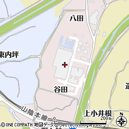 京都府亀岡市三宅町（八田）周辺の地図
