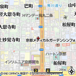 京都府京都市中京区秋野々町523-1周辺の地図