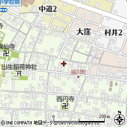 滋賀県蒲生郡日野町大窪618周辺の地図