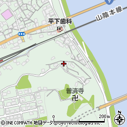 島根県江津市江津町734周辺の地図