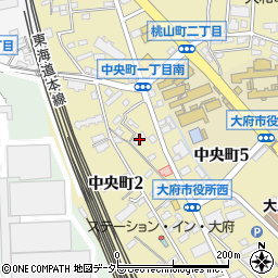 大垣共立銀行大府支店周辺の地図
