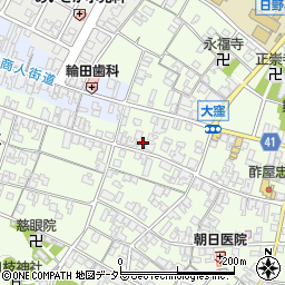 滋賀県蒲生郡日野町大窪797周辺の地図