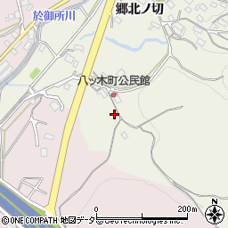 愛知県岡崎市八ツ木町郷南ノ切27周辺の地図