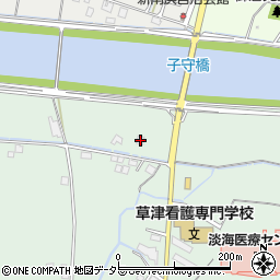 滋賀県草津市矢橋町1970周辺の地図