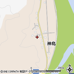 静岡県伊豆の国市神島1053周辺の地図