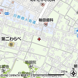 滋賀県蒲生郡日野町大窪816周辺の地図