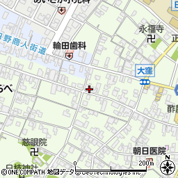 滋賀県蒲生郡日野町大窪800周辺の地図