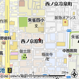 ＩＶＹスクエアー西ノ京周辺の地図
