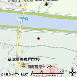 滋賀県草津市矢橋町1720周辺の地図