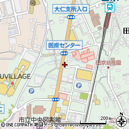 小戸橋製菓大仁店周辺の地図