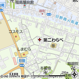 滋賀県蒲生郡日野町大窪911周辺の地図