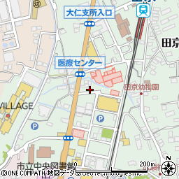 静岡県伊豆の国市田京154-8周辺の地図