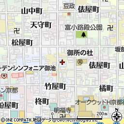 クレヴィア京都御所南周辺の地図