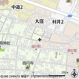 滋賀県蒲生郡日野町大窪83周辺の地図