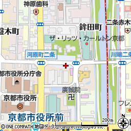 中京警察署木屋町二条交番周辺の地図