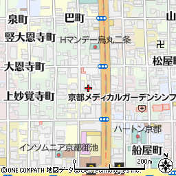 京都府京都市中京区金吹町475周辺の地図