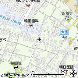 滋賀県蒲生郡日野町大窪801周辺の地図