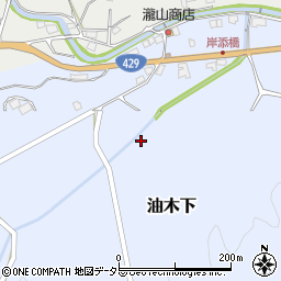 岡山県津山市油木下260周辺の地図