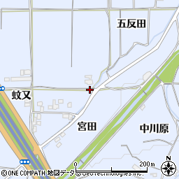 京都府亀岡市余部町蚊又96-4周辺の地図