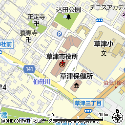 滋賀県草津市の地図 住所一覧検索 地図マピオン