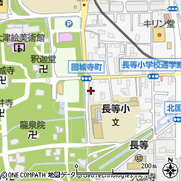 滋賀県大津市大門通10周辺の地図