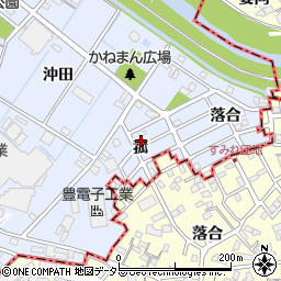愛知県刈谷市一ツ木町菰周辺の地図