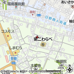 滋賀県蒲生郡日野町大窪920周辺の地図