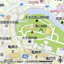 京都府亀岡市荒塚町周辺の地図