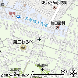 滋賀県蒲生郡日野町大窪828-1周辺の地図