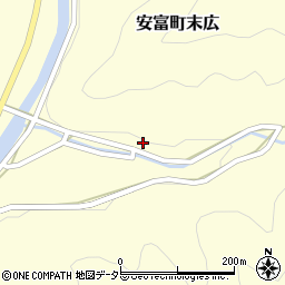 兵庫県姫路市安富町末広493周辺の地図