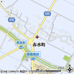 三重県四日市市赤水町147周辺の地図