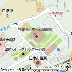 白寿園デイサービスセンター周辺の地図